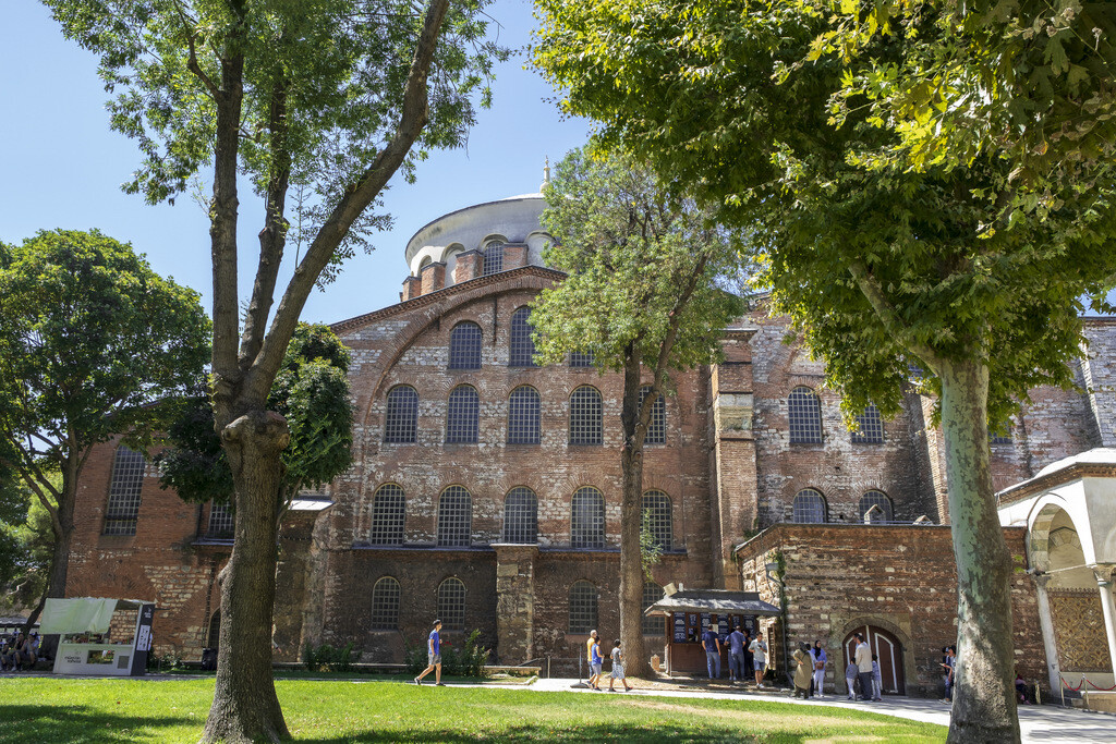 Aya İrini Kilisesi günümüzde Topkapı Sarayı Müzesinin içinde bulunuyor