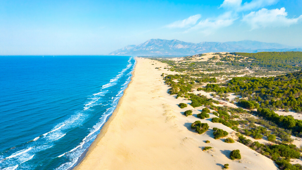 Türkiyenin mavi bayraklı kum plajları