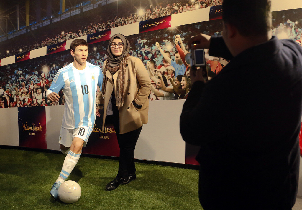 Lionel Messi İstanbul Balmumu Heykel Müzesi